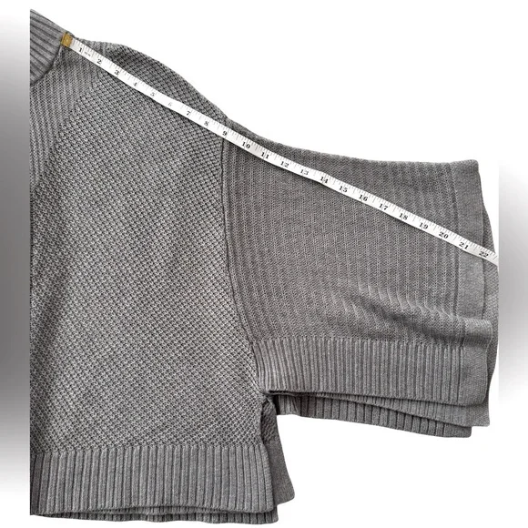 Lululemon Softer Still Wrap Cashmere Blend *Heathered Asphalt Gray *Size Large - Picture 13 of 13